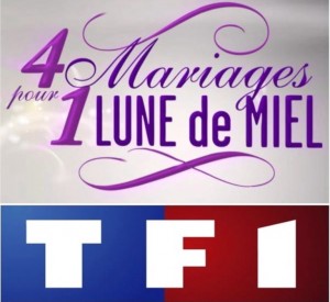 4 Mariages pour une lune de miel - Partenariat Tf1 et Atelier de Créations Florales Rose Rouge Valbonne Sophia Antipolis