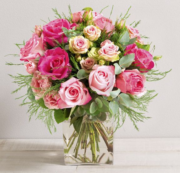 Bouquet de l'Amour Interflora fête de mères 2014 - Atelier de Créations  Florales Rose RougeAtelier de Créations Florales Rose Rouge